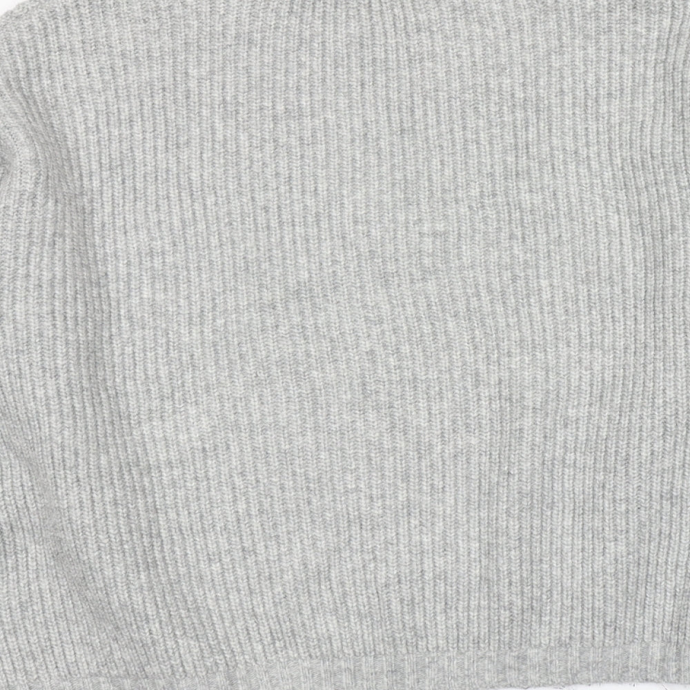 H&M Mens Grey Pullover Jumper Size S