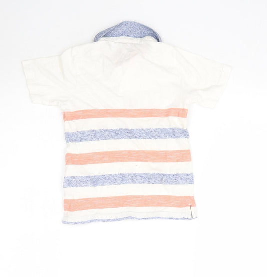 Matalan Boys Multicoloured Striped Basic Polo Size 6 Years
