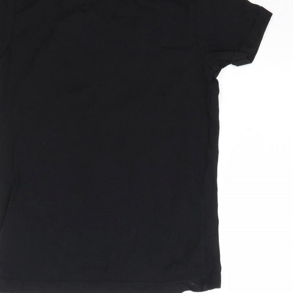 George Boys Black Basic T-Shirt Size 7-8 Years - Game Changer