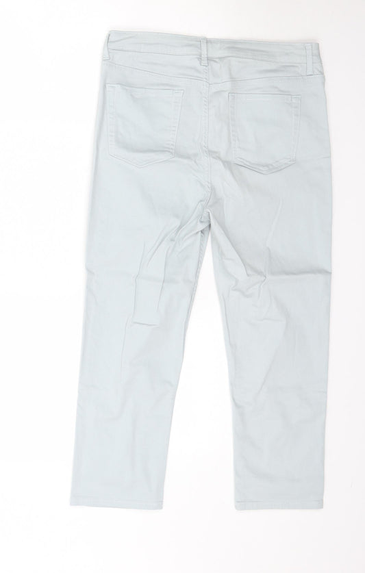 Principles Womens Blue Denim Straight Jeans Size 12 L23 in