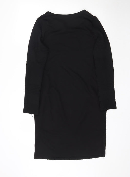 Warehouse Womens Black Mini Size 8