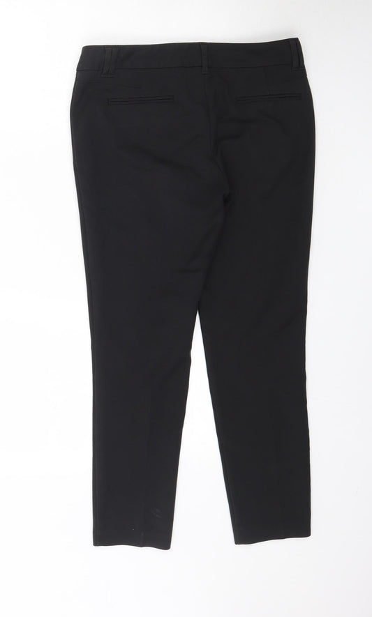 NEXT Womens Black Trousers Size 10 L27 in