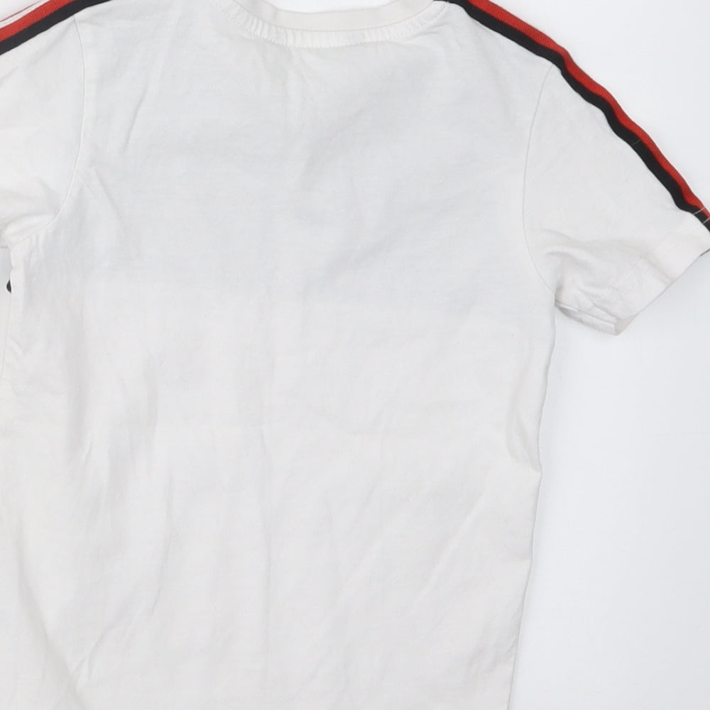 George Boys White Basic T-Shirt Size 4-5 Years