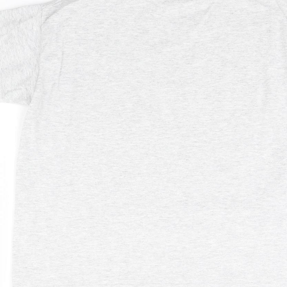 Brand and care label for Fortnite girls’ grey basic t-shirt, size S, - fortnite