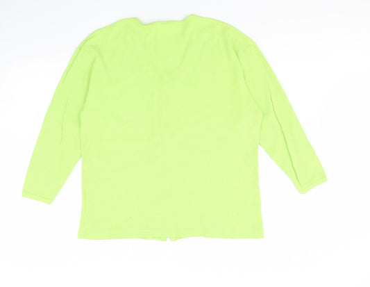 Preworn Womens Green Jacket Size 14
