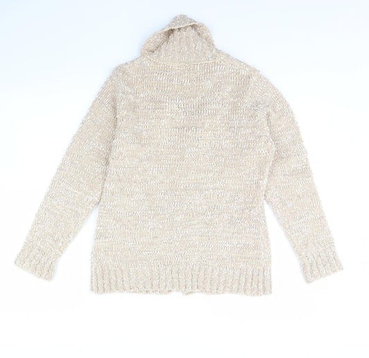 Ann McCarthey Womens Beige Jacket Size M