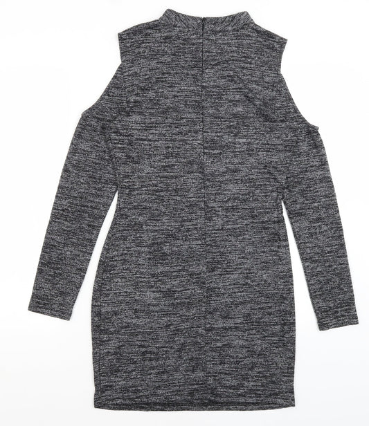 Parisian Womens Grey Bodycon Size 12