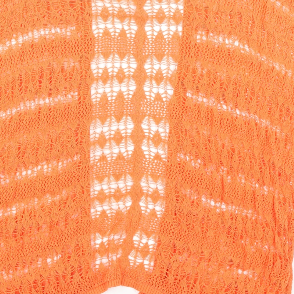 Originals Womens Orange Shrug Jumper Size M