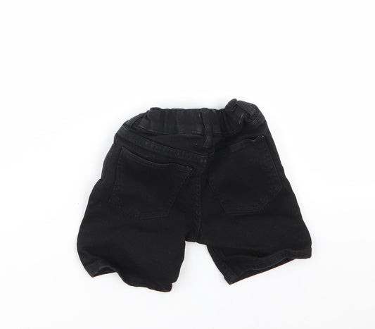 PREWORN Boys Black Chino Shorts Size 2-3 Years