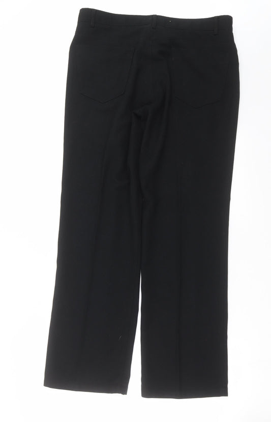 urbanspirit collection Mens Black Trousers Size 34 in L31 in