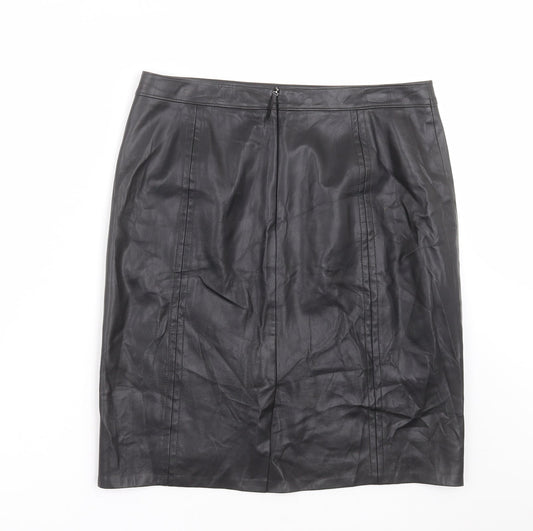 Gerry Weber Womens Black Straight & Pencil Skirt Size 14