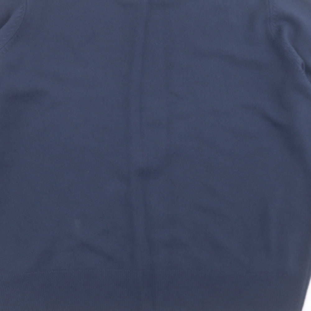Marks and Spencer Womens Blue Knit Pullover Jumper Size 14