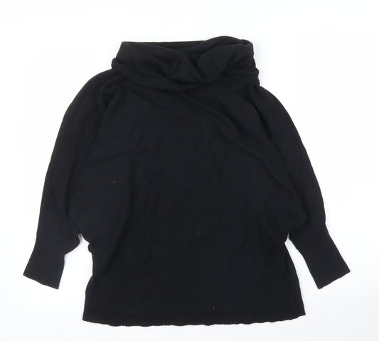 Preworn Womens Black Cardigan Jumper Size M