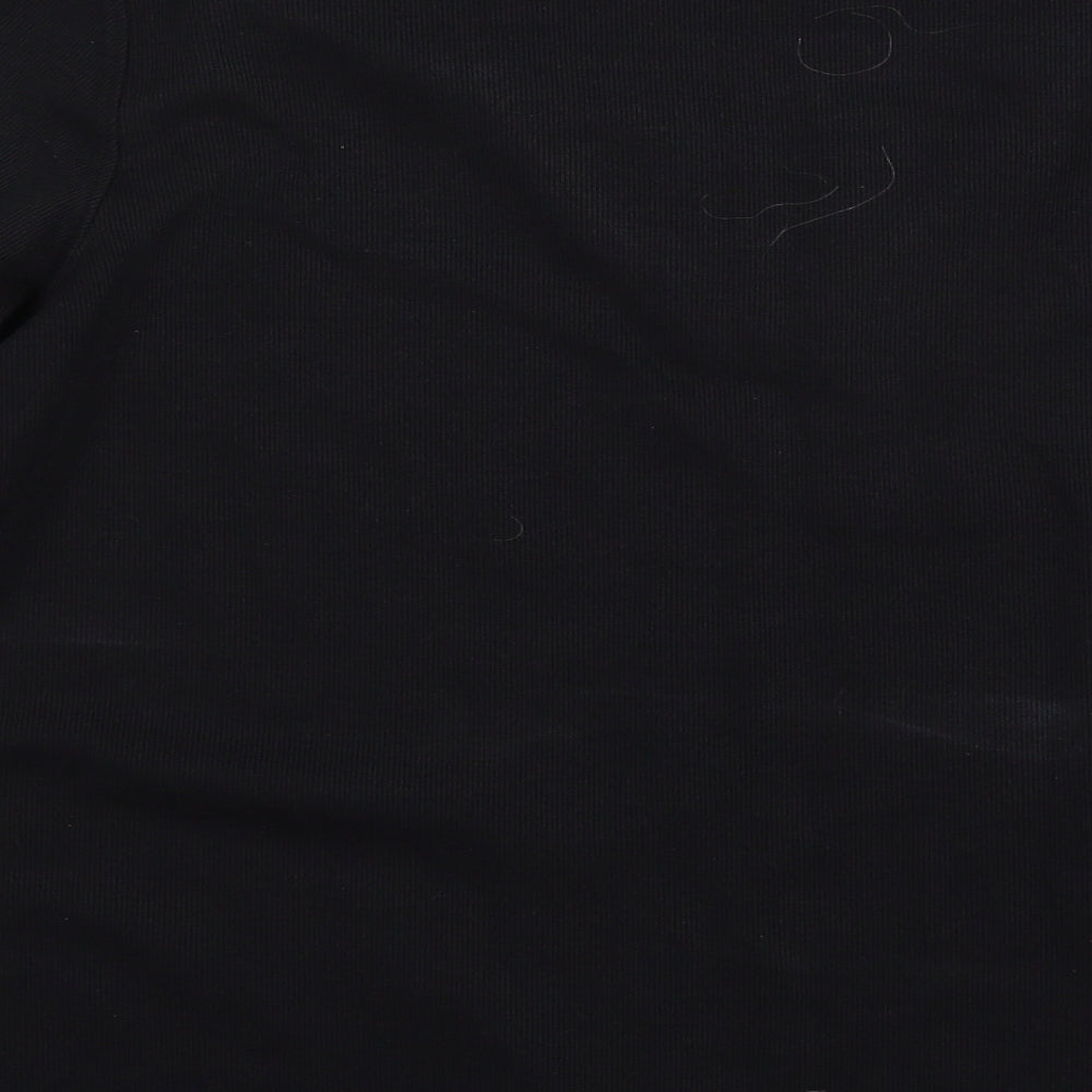 BM Womens Black Pullover Jumper Size M