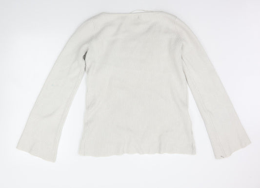 Atmsophere Womens Beige Pullover Jumper Size M