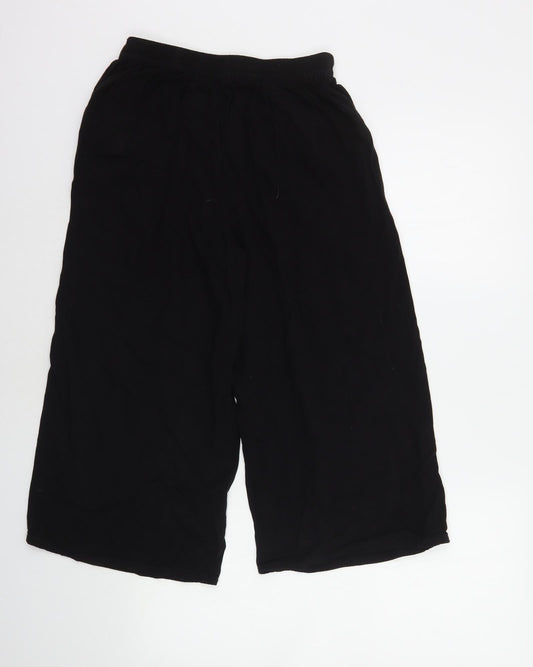 New Look Womens Black Trousers Size 6 L20 in