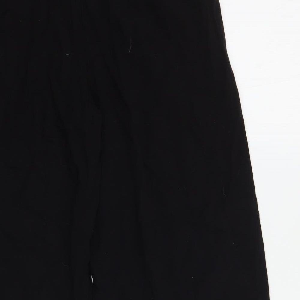 New Look Womens Black Trousers Size 6 L20 in
