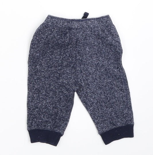 Matalan Boys Blue Jogger Trousers Size 3-6 Months
