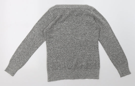 BM Womens Grey Pullover Sweatshirt Size S