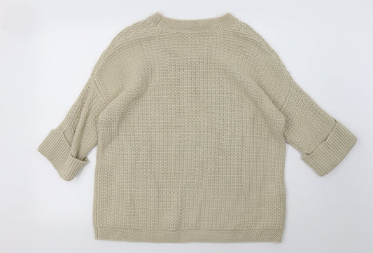 Great Plains Womens Beige Pullover Sweatshirt Size S