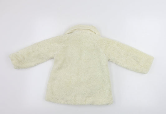 NEXT Boys Ivory Jacket Coat Size 3-4 Years