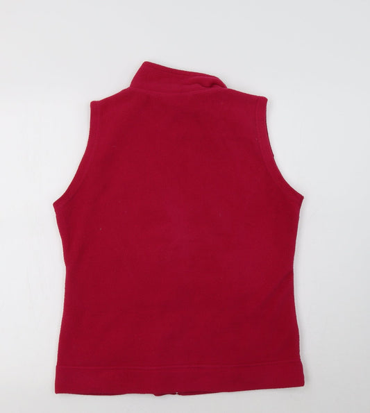 Isle Womens Pink Gilet Coatigan Size 12