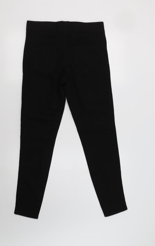 Primark Womens Black Jegging Jeans Size 10 L28 in
