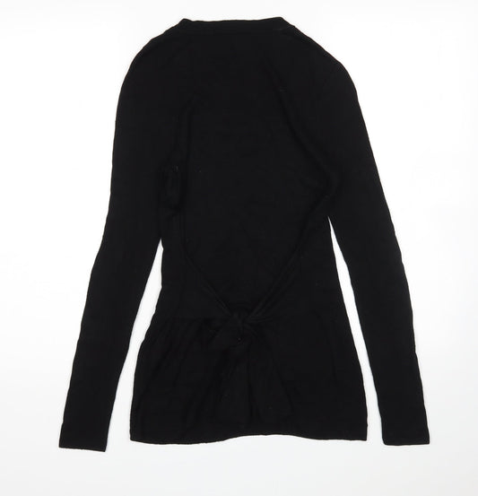 Warehouse Womens Black Pullover Jumper Size 8