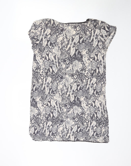 Preworn Womens Multicoloured Animal Print Mini Size L