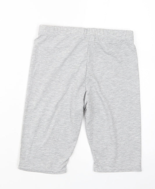 I SAW IT FIRST Womens Grey Bermuda Shorts Size 8