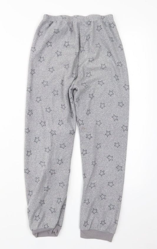 Primark Girls Grey Geometric Capri Pyjama Pants Size 9-10 Years
