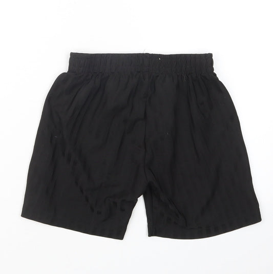 F&F Boys Black Bermuda Shorts Size 7-8 Years