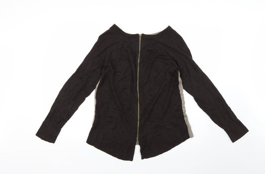 joan vasa Womens Brown Pullover Jumper Size M