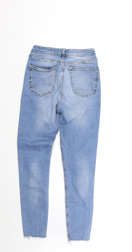 Topshop Mens Blue Skinny Jeans Size 30 L25 in