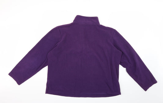 freedom trail Womens Purple Jacket Size 18