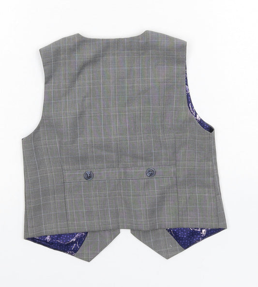 Monsoon Boys Grey Jacket Waistcoat Size 4 Years