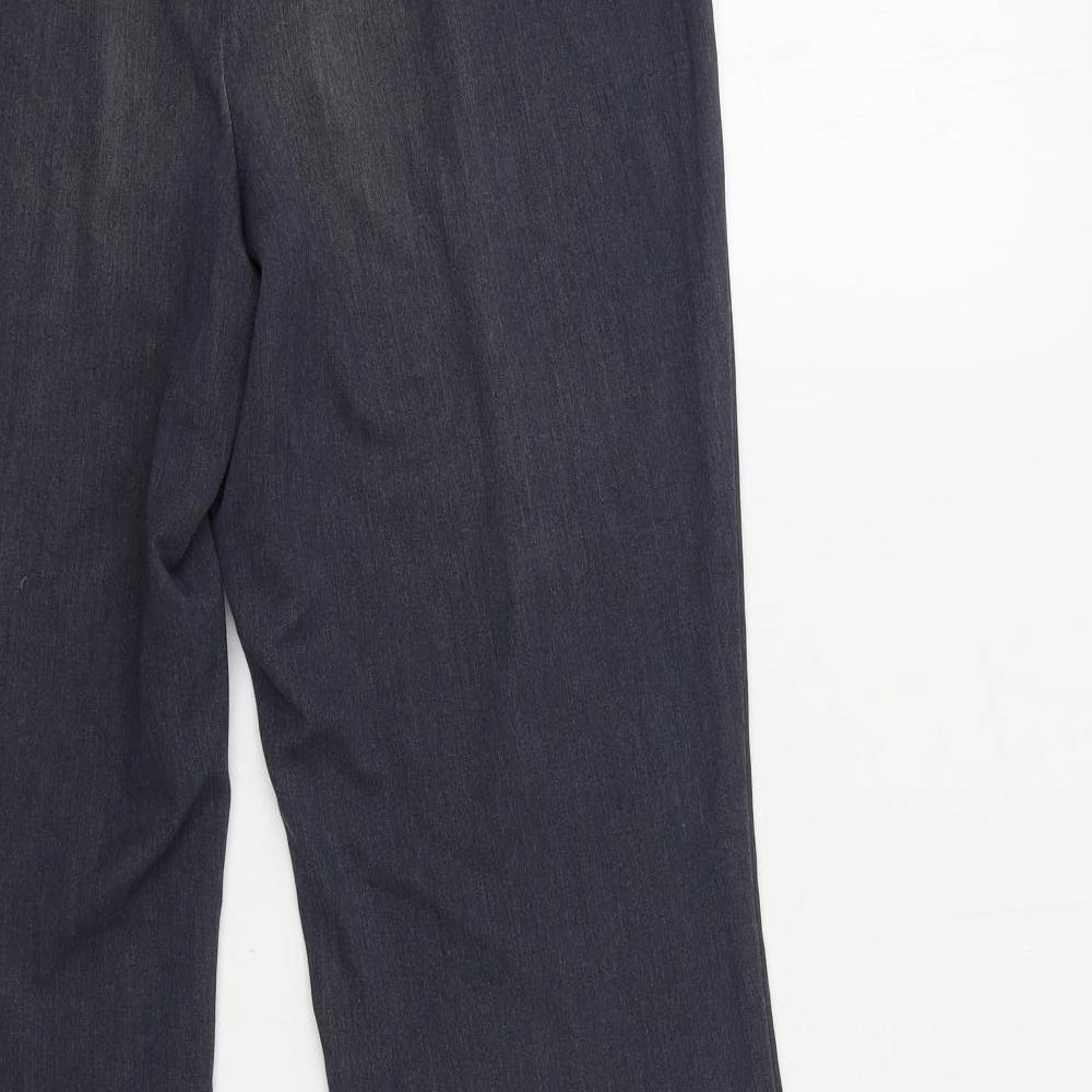 Marks and Spencer Womens Blue Trousers Size 12 L30 in