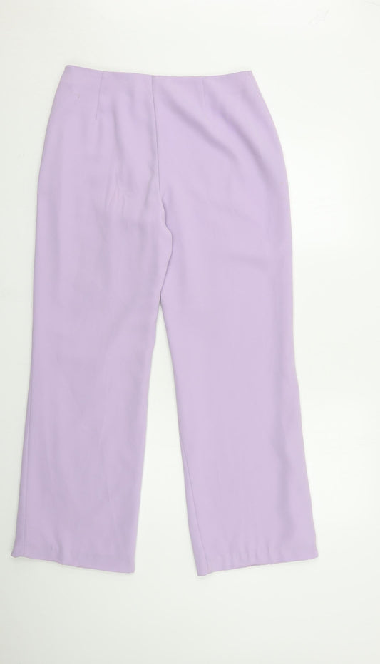 Seconds Womens Pink Trousers Size 12 L30 in