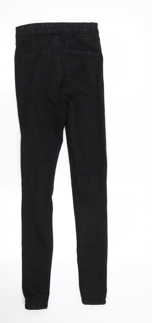 denim and co Womens Black Skinny Jeans Size 8 L29 in