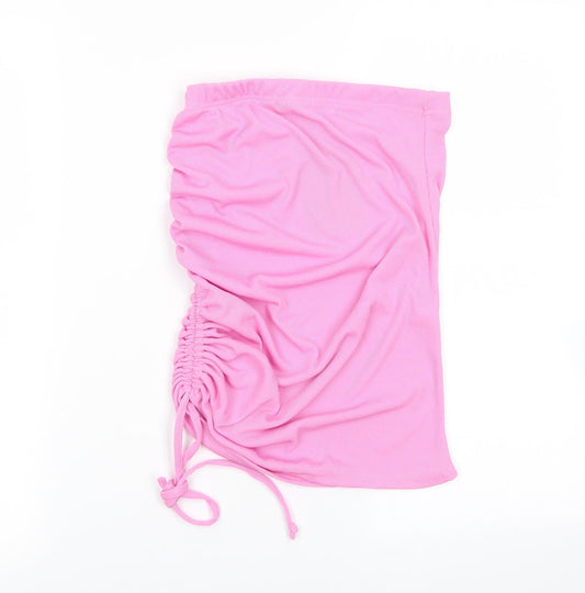 PLT Womens Pink Mini Skirt Size 6 - Stretch waistband