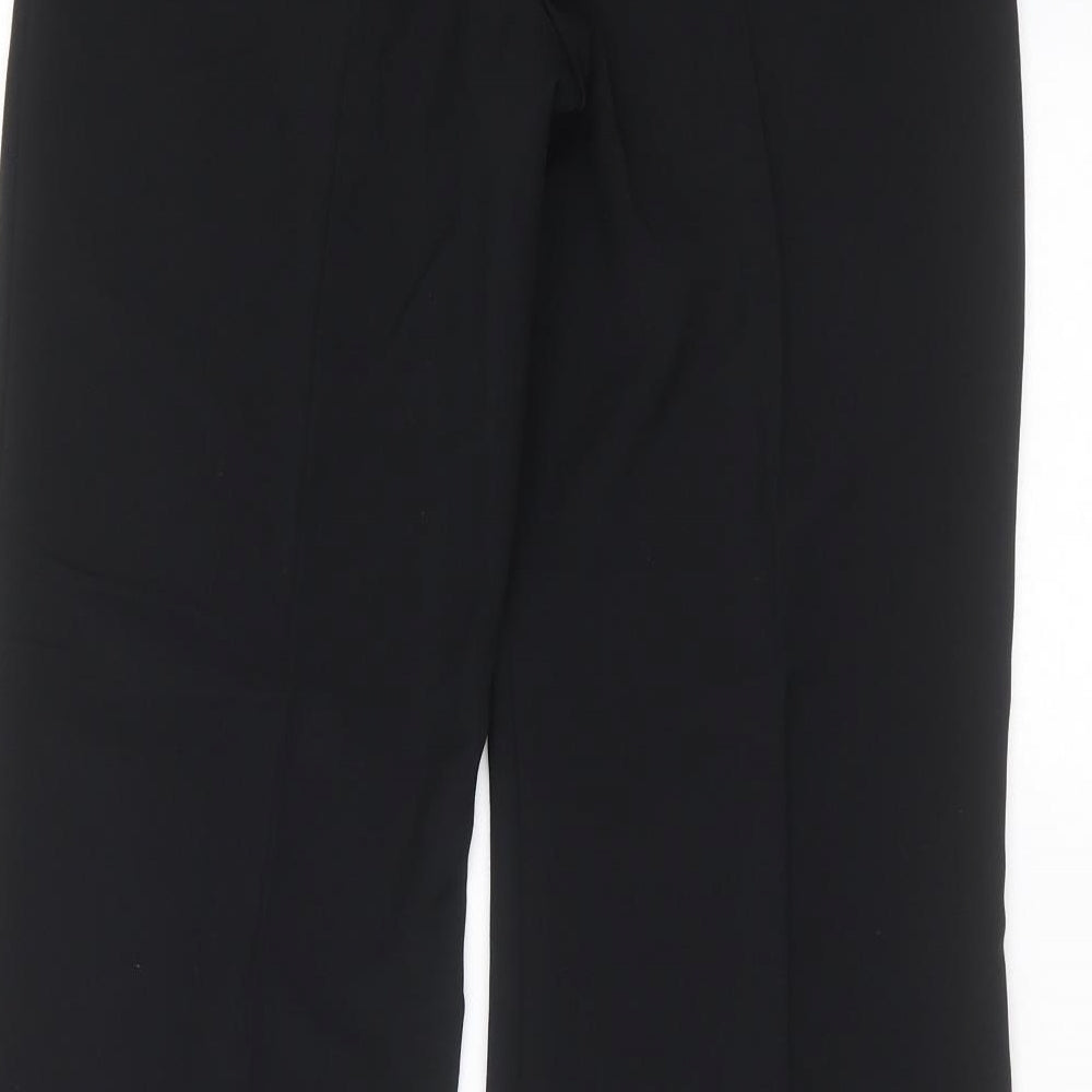 Marks and Spencer Womens Black Trousers Size 8 L30 in