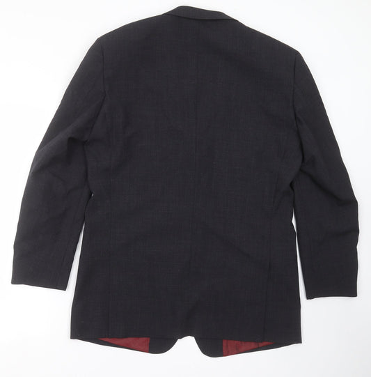 Skopes Mens Grey Jacket Suit Jacket Size 40