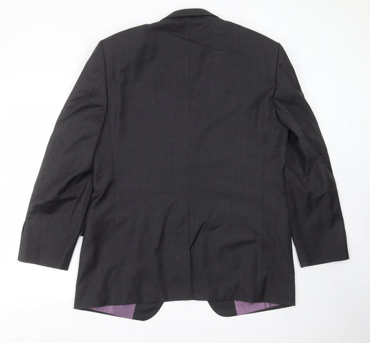 Greenwoods Elite Mens Grey Jacket Suit Jacket Size 42