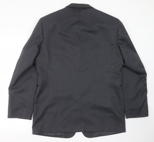 zantos Mens Grey Jacket Suit Jacket Size 42