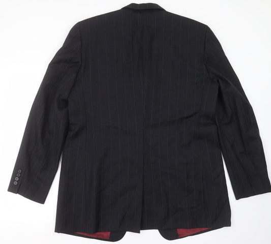 front page Mens Grey Herringbone Jacket Suit Jacket Size 42