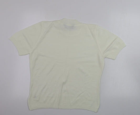 MODERN CLASSICS Womens Ivory Pullover Jumper Size 12