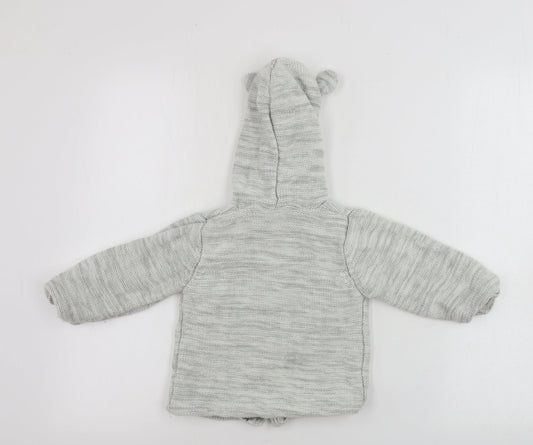 George Boys Grey Ombré Jacket Coat Size 18-24 Months - disney