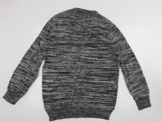 dvnt Mens Grey Pullover Jumper Size M