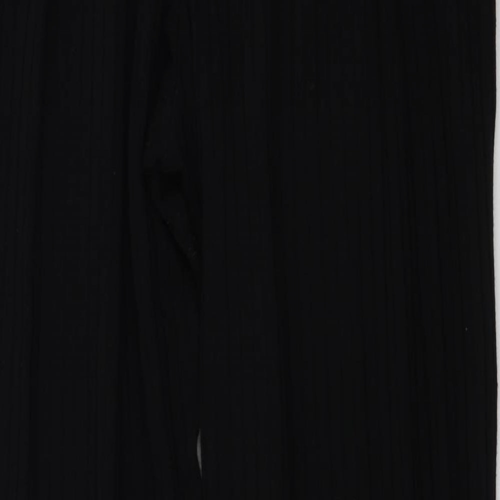 New Look Womens Black Trousers Size M L26 in