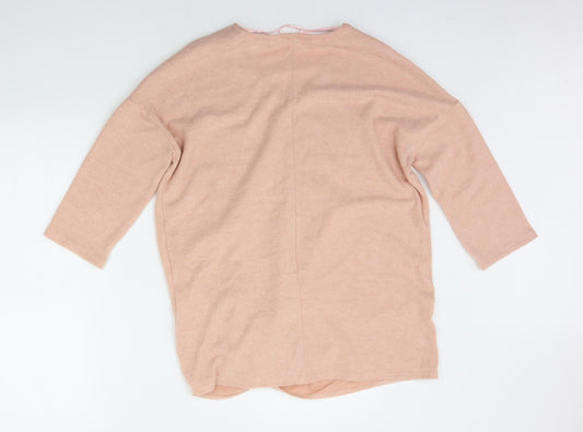 Matalan Girls Pink Pullover Jumper Size 14 Years